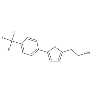 5-[4-(Trifluoromethyl)phenyl]-2-furanethanol结构式