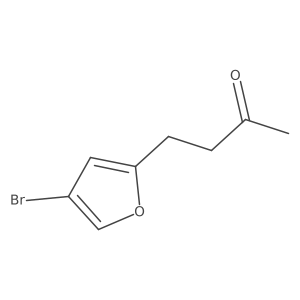 4-(4-Bromofuran-2-yl)butan-2-one结构式