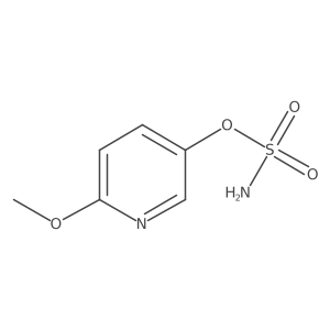 6-Methoxypyridin-3-yl sulfamate Structure