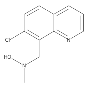 N-[(7-chloroquinolin-8-yl)methyl]-N-methylhydroxylamine Structure