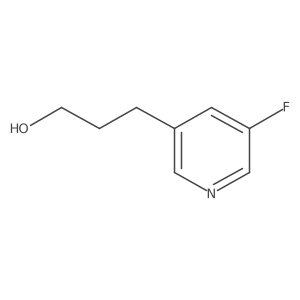 3-(5-Fluoropyridin-3-yl)propan-1-ol Structure