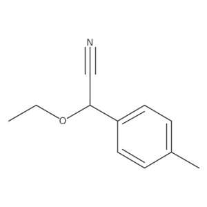 2-Ethoxy-2-(4-methylphenyl)acetonitrile结构式