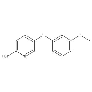 5-[(3-Methoxyphenyl)sulfanyl]pyridin-2-amine Structure