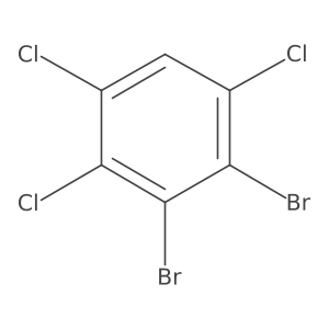 1,2-Dibromo-3,4,6-trichlorobenzene结构式