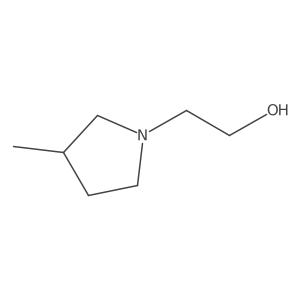 (S)-2-(3-Methylpyrrolidin-1-yl)ethanol Structure
