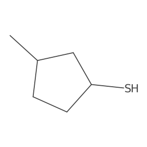 3-Methylcyclopentane-1-thiol结构式