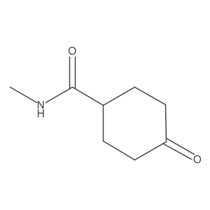 N-methyl-4-oxocyclohexane-1-carboxamide结构式