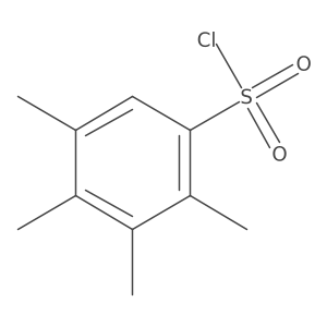 2,3,4,5-Tetramethylbenzenesulfonyl chloride Structure