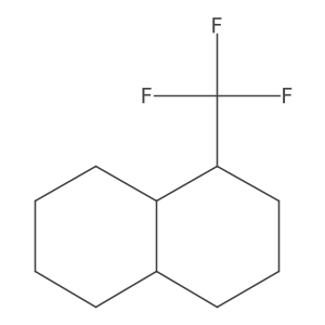 1-(Trifluoromethyl)decahydronaphthalene结构式