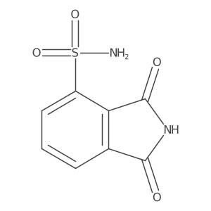 1,3-Dioxo-2,3-dihydro-1h-isoindole-4-sulfonamide Structure