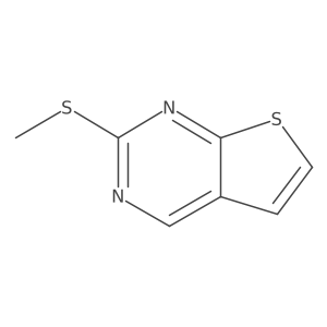 2-(Methylthio)thieno[2,3-d]pyrimidine Structure