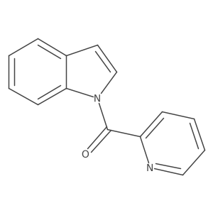 1H-Indol-1-yl-2-pyridinylmethanone Structure