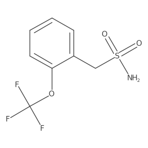 [2-(Trifluoromethoxy)phenyl]methanesulfonamide Structure