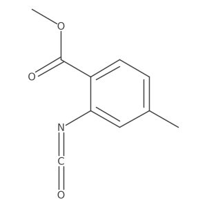 Methyl 2-isocyanato-4-methylbenzoate结构式
