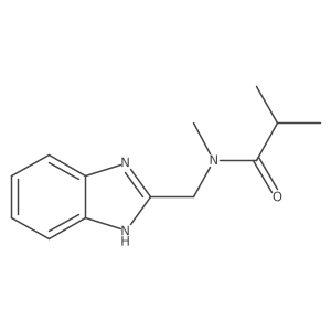 N-[(1H-1,3-benzodiazol-2-yl)methyl]-N,2-dimethylpropanamide Structure