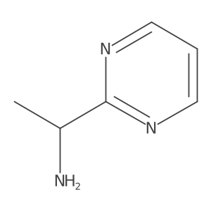 (S)-1-(Pyrimidin-2-yl)ethanamine结构式