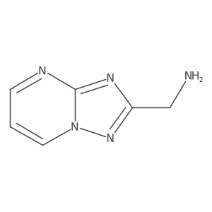[1,2,4]Triazolo[1,5-a]pyrimidin-2-ylmethanamine Structure
