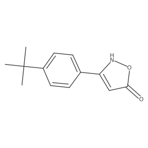 3-(4-tert-Butylphenyl)-1,2-oxazol-5-ol结构式