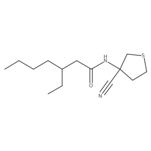 N-(3-cyanothiolan-3-yl)-3-ethylheptanamide Structure