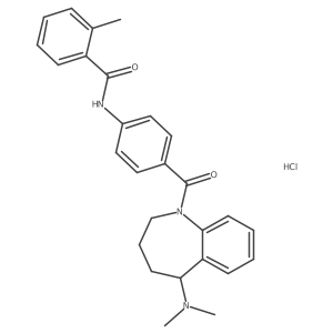 Mozavaptan hydrochloride, (R)-结构式