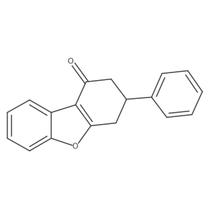 3-Phenyl-3,4-dihydrodibenzo[b,d]furan-1(2H)-one结构式