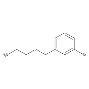 2-(3-Bromo-benzylsulfanyl)-ethylamine Structure