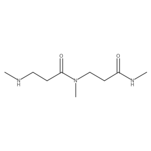 N-methyl-3-[N-methyl-3-(methylamino)propanamido]propanamide Structure