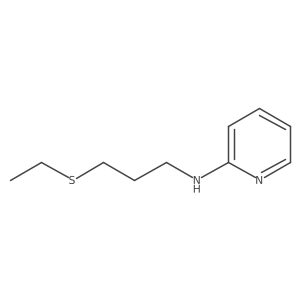 N-(3-(Ethylthio)propyl)pyridin-2-amine结构式