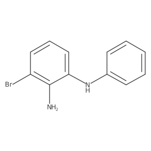 3-Bromo-N1-phenylbenzene-1,2-diamine Structure