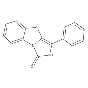3-(4-Pyridinyl)imidazo[5,1-b]benzothiazol-1(2H)-one Structure