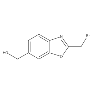 2-(Bromomethyl)benzo[d]oxazole-6-methanol Structure