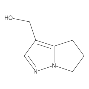 (5,6-Dihydro-4H-pyrrolo[1,2-b]pyrazol-3-yl)methanol Structure