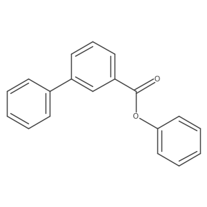 Phenyl [1,1'-biphenyl]-3-carboxylate结构式