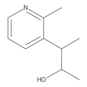 3-(2-Methylpyridin-3-yl)butan-2-ol结构式