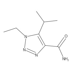 1-ethyl-5-(propan-2-yl)-1H-1,2,3-triazole-4-carboxamide Structure