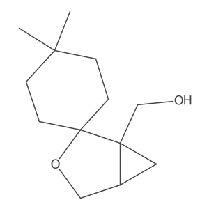 4',4'-Dimethyl-3-oxaspiro[bicyclo[3.1.0]hexane-2,1'-cyclohexane]-1-ylmethanol Structure