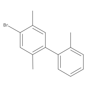 4-Bromo-2,2',5-trimethyl-1,1'-biphenyl结构式