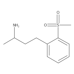 (2S)-4-(2-methanesulfonylphenyl)butan-2-amine Structure