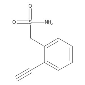 (2-Ethynylphenyl)methanesulfonamide结构式