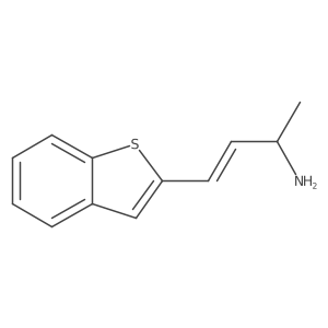 4-(1-Benzothiophen-2-yl)but-3-en-2-amine Structure