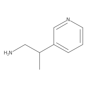 (2S)-2-Pyridin-3-ylpropan-1-amine Structure
