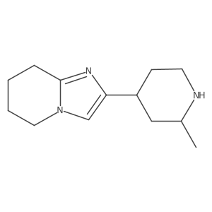 2-(2-Methylpiperidin-4-yl)-5,6,7,8-tetrahydroimidazo[1,2-a]pyridine Structure
