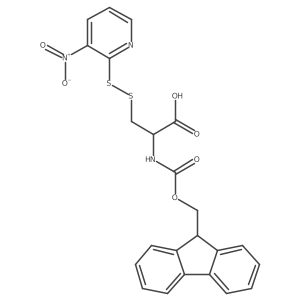 Fmoc-D-Cys(Npys)-OH Structure