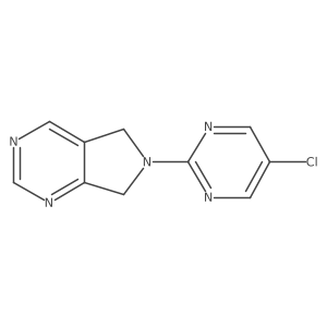 5-chloro-2-{5H,6H,7H-pyrrolo[3,4-d]pyrimidin-6-yl}pyrimidine Structure