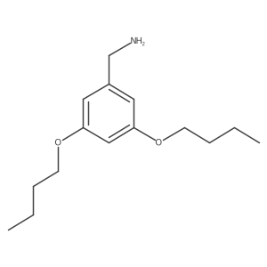 3,5-Dibutoxybenzenemethanamine结构式