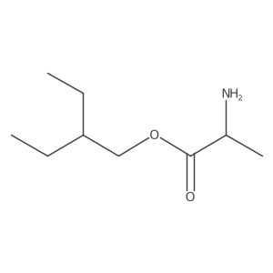 (S)-2-ethylbutyl 2-aminopropanoate Structure