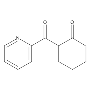 2-(2-Pyridinylcarbonyl)cyclohexanone Structure