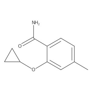 2-Cyclopropoxy-4-methylbenzamide Structure