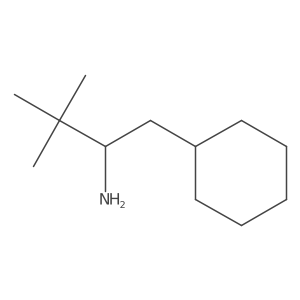 1-Cyclohexyl-3,3-dimethylbutan-2-amine Structure