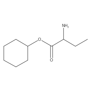 Cyclohexyl 2-aminobutanoate Structure